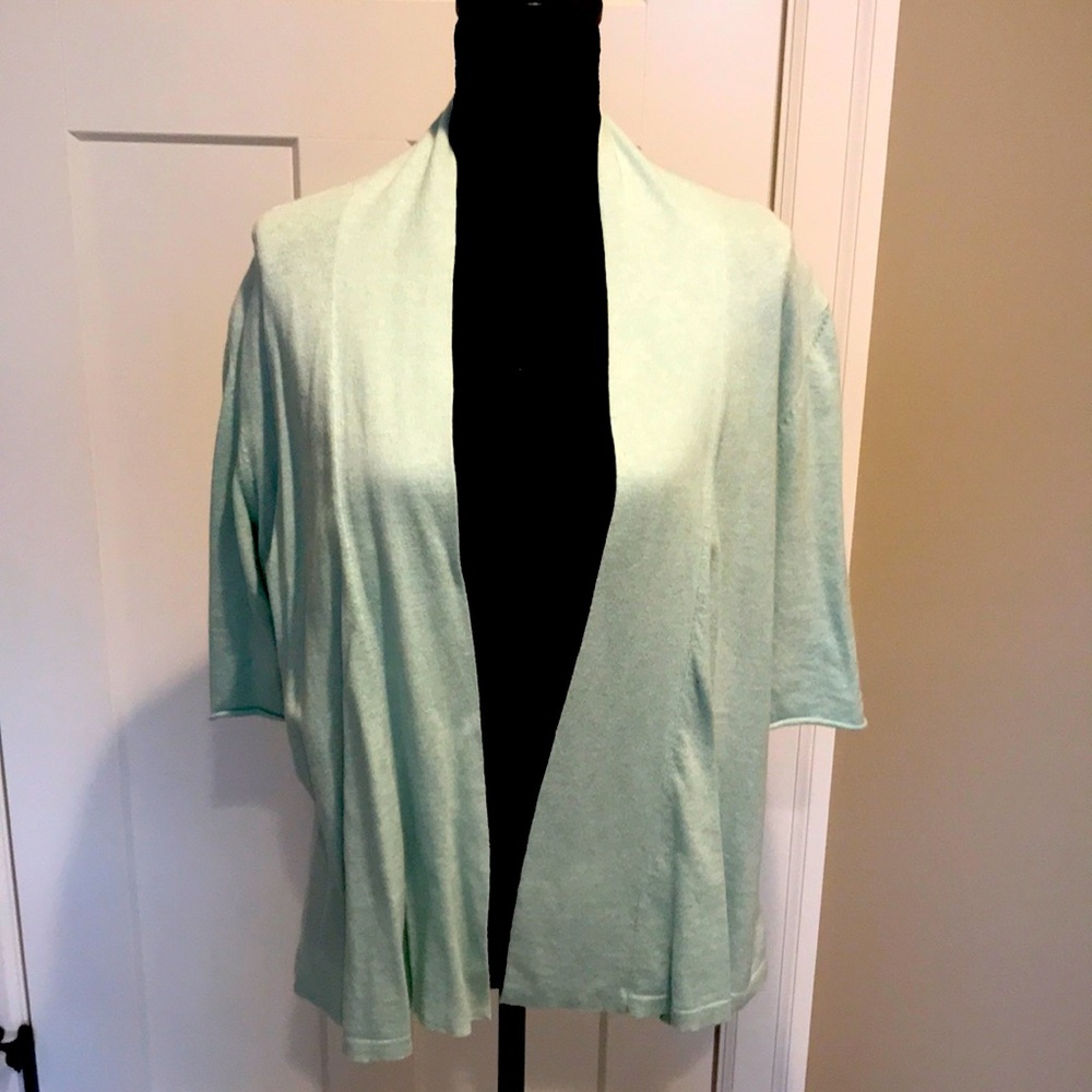 Eileen Fisher open cardigan XL